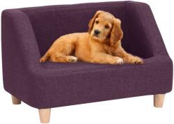 vidaXL Dog sofa 60x37x39 cm burgundy 171137