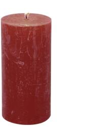 IHR CYLINDER CANDLE gyertya 7x14cm piros (K141410)