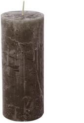 IHR CYLINDER CANDLE gyertya 7x17cm tópszín (K141731)