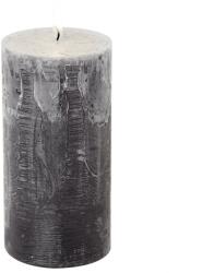 IHR CYLINDER CANDLE gyertya 7x14cm szürke (K141445)