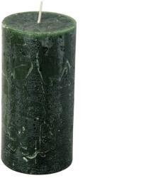 IHR CYLINDER CANDLE gyertya 7x14cm sötétzöld (K141422)