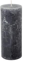 IHR CYLINDER CANDLE gyertya 7x17cm szürke (K141745)