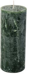 IHR CYLINDER CANDLE gyertya 7x17cm sötétzöld (K141722)