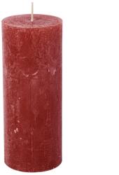 IHR CYLINDER CANDLE gyertya 7x17cm piros (K141710)