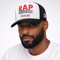 Rap Football Sapka Rap & Football From the streets to the stadium AF Trucker Cap Black