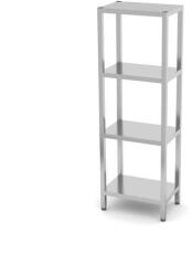 Hendi Raft 4 polite, pregatit pentru asamblare, Hendi, Kitchen Line, 600x400x(H)1800mm, DNH812501 (DNH812501) Raft