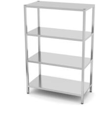 Hendi Raft 4 polite, pregatit pentru asamblare, Hendi, Kitchen Line, 1200x600x(H)1800mm. , DNH812563 (DNH812563) Raft
