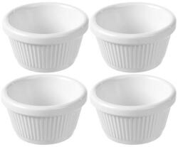HENDI Set 4 ramekine, melamina, 70x70x(H)37 mm, Hendi, ideale pt aperitive si sosuri, DNH565650 (DNH565650)