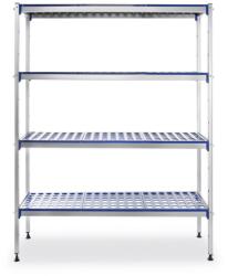 Hendi Raft depozitare din aluminiu 1280x405x (H)1685 mm, DNH812273 (DNH812273) Raft