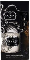 Kraken Black Spiced ajándékcsomag kiöntővel DRS (0, 7L / 40%) - whiskynet