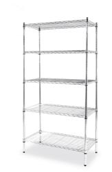 Hendi Raft depozitare cu 5 polite, 910x455x(H)1830, DNH812204 (DNH812204) Raft