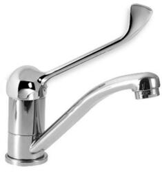 FERRO Metalia 55 - Baterie chiuvetă cu manetă medicală, crom 55096L, 0 (55096L,0)