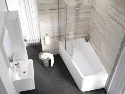 RAVAK 10° akrilkád 160x95 balos fehér