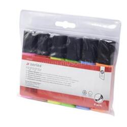 A-Series Szövegkiemelő 1-5mm, vágott hegyű, lapos test, 6-os készlet (A-SERIES_35087) (A-SERIES_35087)