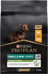 PRO PLAN Small & Mini Puppy Healthy Start - csirkében gazdag száraz kutyaeledel 2 x 7 kg