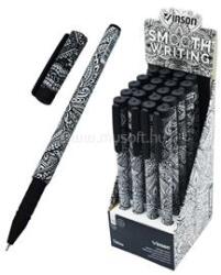 Vinson Golyóstoll kupakos, 0, 7mm Tattoo A3 vegyes test displ 20 db/display (VINSON_59096) (VINSON_59096)