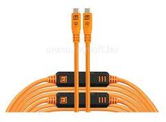 Tether Tools TetherPro Optima 10G USB-C, 9.4m, Straight to Straight (narancs) (CUC31G2-ORG) (CUC31G2-ORG) - mysoft