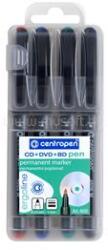 Centropen Alkoholos marker 1mm, CD/DVD Liner M 4606 4-es klt (CENTROPEN_32937) (CENTROPEN_32937)