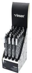 Vinson Golyóstoll nyomógombos 0, 7mm Tattoo 103 vegyes test displ 24 db/display (VINSON_59113) (VINSON_59113)