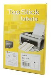 HERMA Etikett címke, 99, 1 x139mm, univerzális 4 címke/ív, 100 ív/doboz, (HERMA_30206) (HERMA_30206)