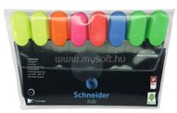 Schneider Szövegkiemelő készlet 1-5mm, Job 150 6+2 szín (SCHNEIDER_36430) (SCHNEIDER_36430)