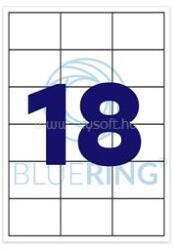  Etikett címke, 63, 5x46, 6mm, 100 lap, 18 címke/lap (ETIK635466) (ETIK635466)