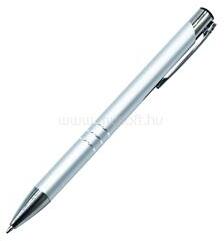  Golyóstoll nyomógombos fém ezüst test, Channel, írásszín kék (EGYEB_60056) (EGYEB_60056)