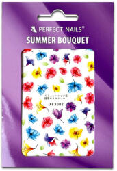 Perfect Nails Körömmatrica - Summer Bouquet - Perfect Nails