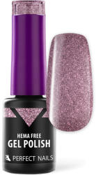 Perfect Nails Hema Free Effect Gél Lakk - Shimmer Peony - 4 ml - Perfect Nails