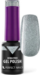 Perfect Nails HEMA FREE Gél Lakk - Flash Silver - 4ml - Perfect Nails