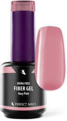 Perfect Nails Fiber Vitamin Base Gel - Hema Free Erősített Gél Lakk Alap - Rosy Pink - 15ml - Perfect Nails (PNZ338) - nutri1