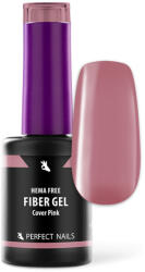 Perfect Nails Fiber Vitamin Base Gel - Hema Free Erősített Gél Lakk Alap - Cover Pink - 8ml - Perfect Nails (PNZ333) - nutri1