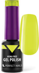 Perfect Nails HEMA FREE Gél Lakk - Neon Yellow - 4ml - Perfect Nails (PNZHF4069) - nutri1