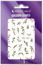 Perfect Nails Körömmatrica - Golden Leaves - Perfect Nails (PNDM106) - nutri1