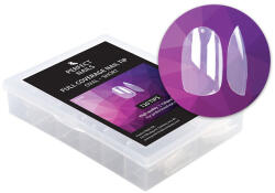 Perfect Nails Full Coverage Zselés Műköröm Tip Készlet 120db - Oval Short - Perfect Nails (PNTFC04)