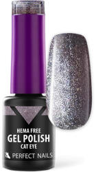 Perfect Nails HEMA FREE Cat Eye Gél Lakk - Platinum - 4ml - Perfect Nails (PNZCE4037) - nutri1