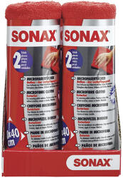 SONAX Mikroszálas külső törlőkendő 40x40cm 2db-os csomag - startauto