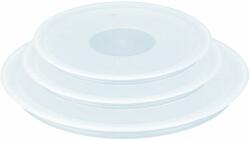 Tefal Ingenio L9849253 műanyag fedő szett serpenyőkhöz - 16/18/20 cm (L9849253)