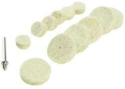 Dedra DEDRA 08T607 13 darabos polírozó filc készlet (08T607)