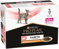 PRO PLAN Veterinary Diets 20x85 g PURINA PRO PLAN Veterinary Diets Feline DM ST/OX - Diabetes Management csirke nedves macskatáp -5% kedvezmény