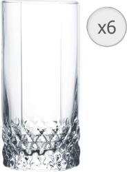 Domotti Delight Diamond pohár készlet, 310 ml, 6 db