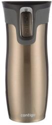 Contigo West Loop 2.0 termosz bögre, rozsdamentes acél, dupla falú, latte/barna, 470 ml (840276159879)