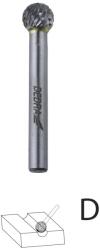Dedra Frez cu vârf sferic DEDRA 07F633 D12x10mm, arbore 6mm (DED-07F633)