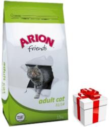  marka niezdefiniowana ARION Friends felnőtt macska 15 kg + ingyenes meglepetés a macskádnak