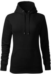 MALFINI Női kapucnis kapucnis Cape Free - F14, fekete, XL