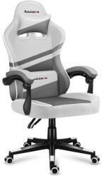 Huzaro Force 4.4 Gamer szék, professzionális játékszék, Acél, Textil Szövet anyag, 130 Kg, Nyakpárna, Fejpárna, Siderest funkció, Fehér (FotelobrotowyForce4.4WhiteMesh)