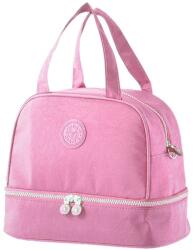 LEAN Hőszigetelt uzsonnástáska, LEAN, állítható pánttal, rózsaszín, 27 cm (24943)