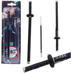 LEAN Toys Katana fém toll, LEAN, 19, 5 cm, fekete tintával, utántöltő készlettel (26966-0)