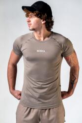 NEBBIA Seamless Short-Sleeve Top POWER 900 Light brown ash - LIGHT BROWN ASH (XXL) - NEBBIA