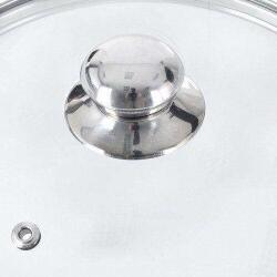 Orion Serpenyőfedél, Orion, Üveg, Átlátszó, 28 cm (122582)